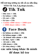 Hỗ trợ tăng tương tác tất cả các nền tảng MXH Tik Tok,X,Ig.png